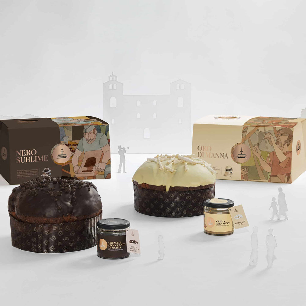 Fiasconaro Chocolate Panettone With Coffee Cream 1kg lifetsyle