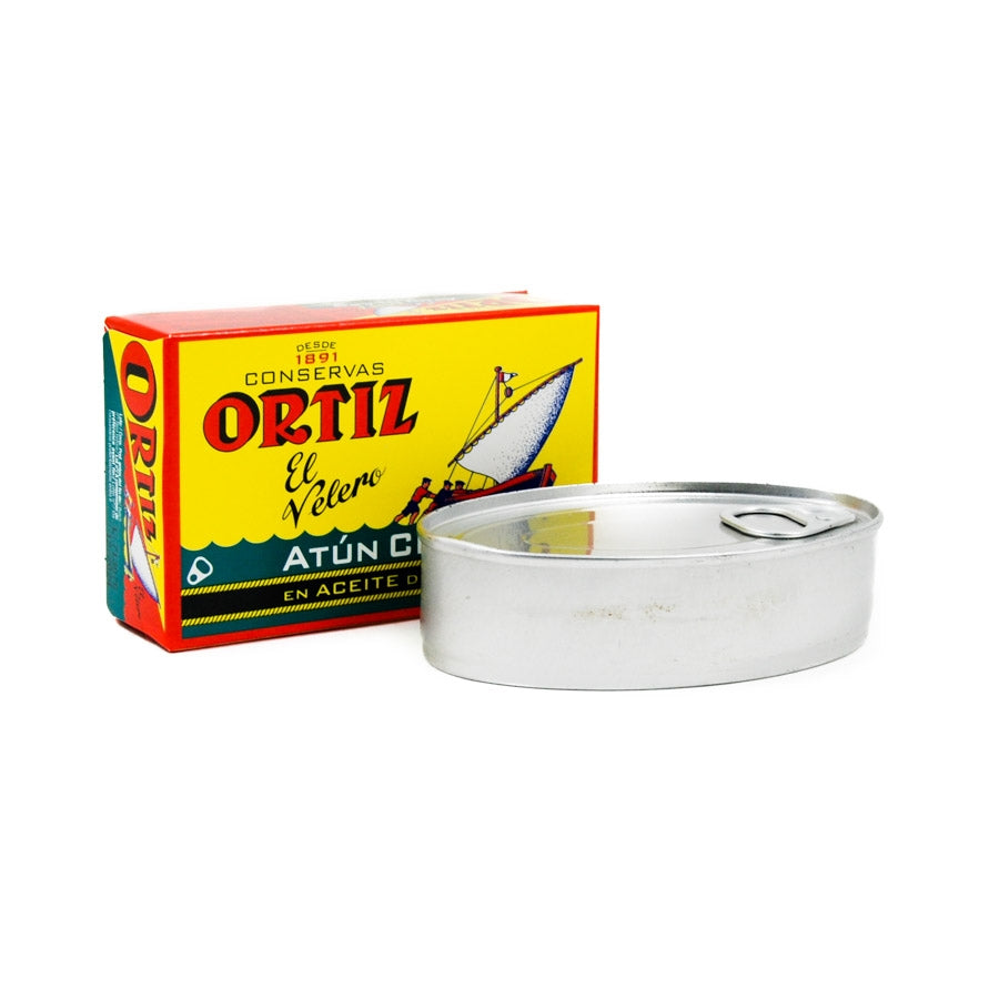 Ortiz Atun Claro Fillet In Olive Oil 112g Ingredients Seaweed Squid Ink Fish Spanish Food